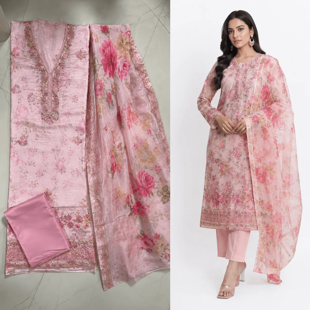 পোশাক AI template for Bangladesh product photo and Facebook post design